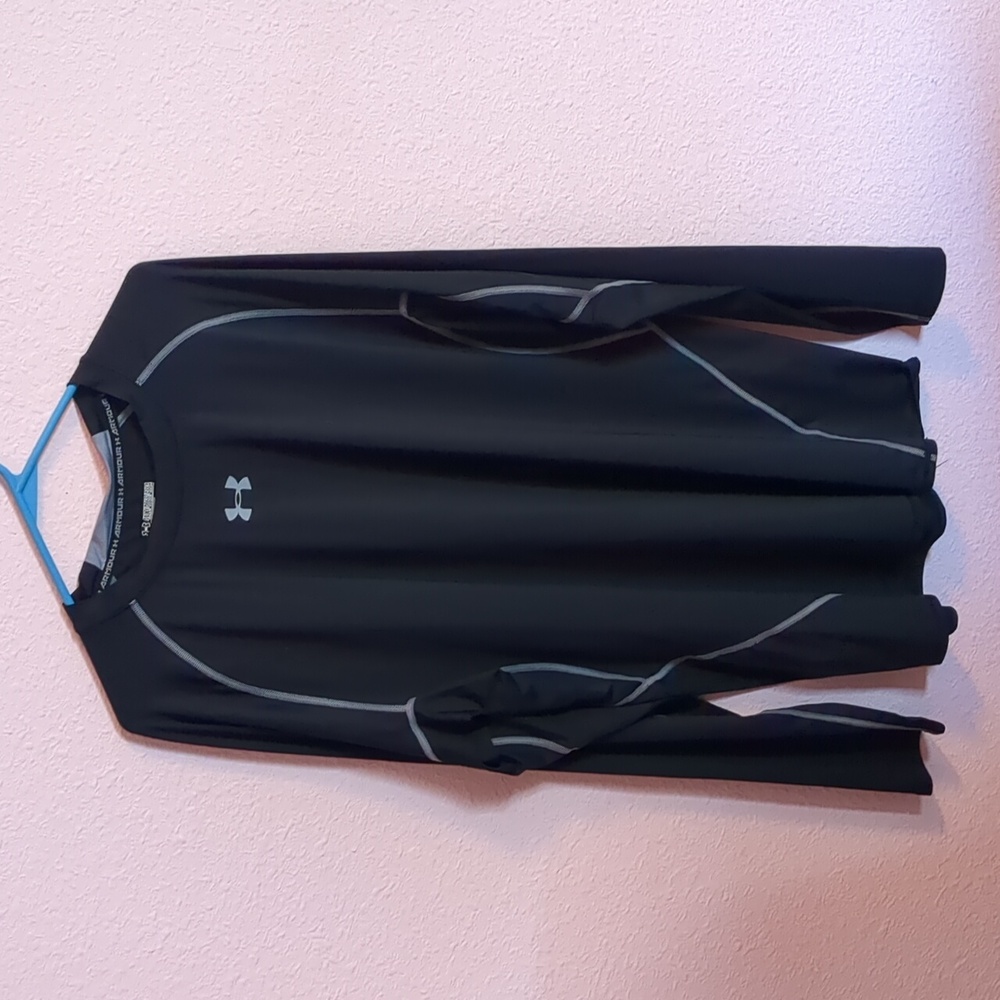 Under Armour Men's black compression shirt Size 4XLT